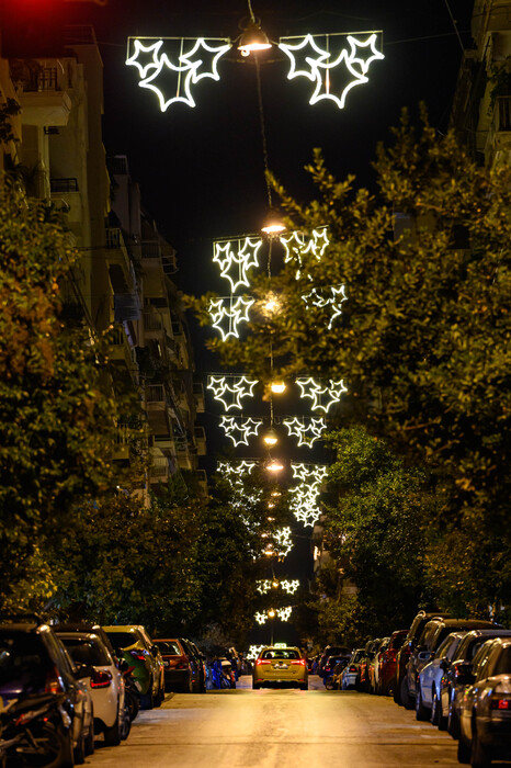 Φωτο απο την στολισμενη αθηνα