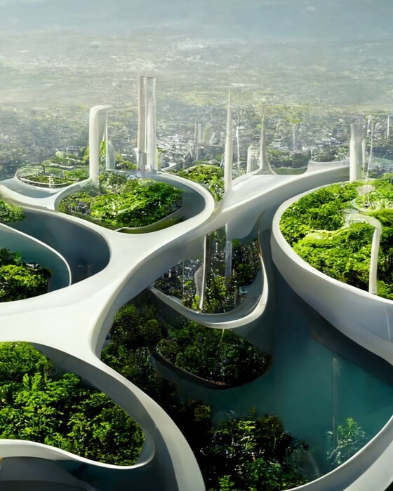 An architect asked AI to design skyscrapers of the future. This is what it proposed