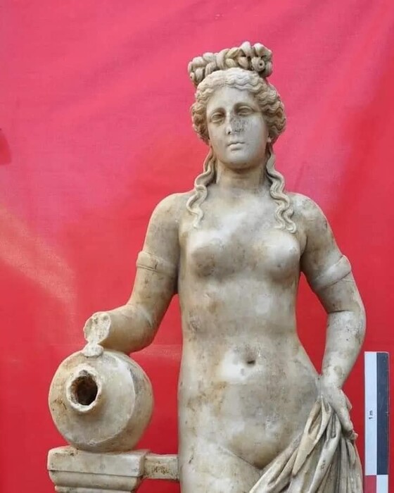 Βρέθηκε άγαλμα νύμφης