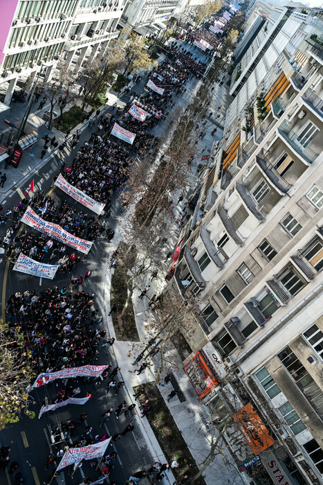 Μαζικότατο το πανεκπαιδευτικό συλλαλητήριο στην Αθήνα