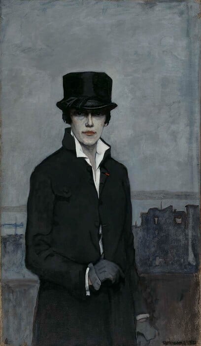 Romaine Brooks: Συμφωνία σε γκρι από μια ξεχασμένη κυρία της ζωγραφικής