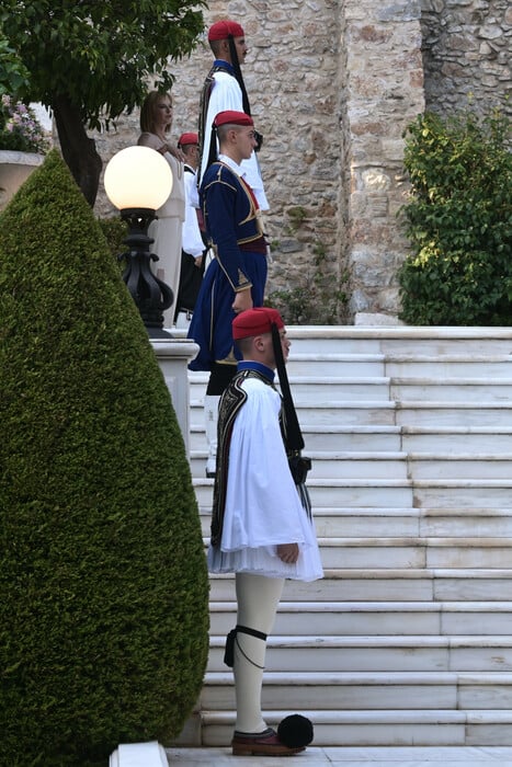 Η δεξίωση στο Προεδρικό Μέγαρο για την 51η επέτειο από την αποκατάσταση της δημοκρατίας