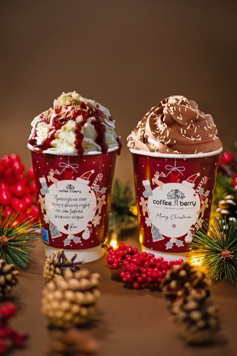 Τα χριστουγεννιάτικα ροφήματα των Coffee Berry φέρνουν τη μαγεία των γιορτών στο ποτήρι σου