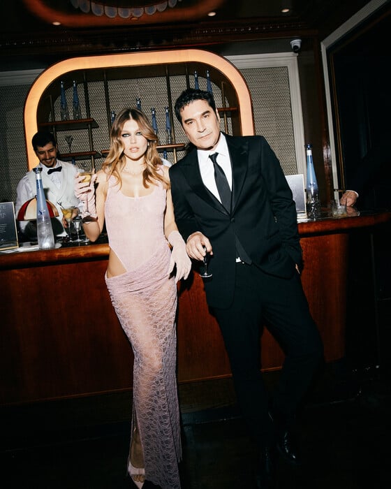 Ο Χριστόφορος Παπακαλιάτης και η Κλέλια Ανδριολάτου στα βραβεία BAFTA και το after-party με την Grey Goose Altius