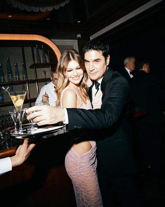 Ο Χριστόφορος Παπακαλιάτης και η Κλέλια Ανδριολάτου στα βραβεία BAFTA και το after-party με την Grey Goose Altius