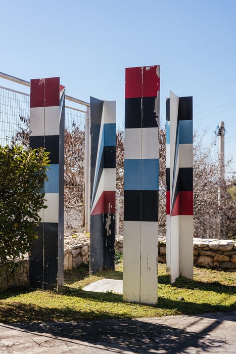 Όπυ Ζούνη: Μέσα στο σπίτι και το ατελιέ της  