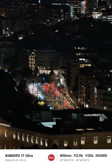 Φωτογραφίζοντας την Αθήνα από ψηλά με το Xiaomi 17 Ultra