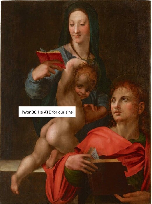 Παναγία μου ένα παιδί! Το νέο απόκτημα του Met έγινε viral γιατί το internet είδε στον baby Jesus του έναν μικρό σταρ του feed