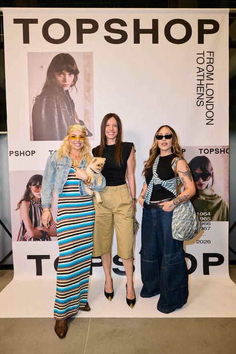 Η TOPSHOP γιορτάζει την επιστροφή της στην Ελλάδα με ένα launch event στην Αθήνα