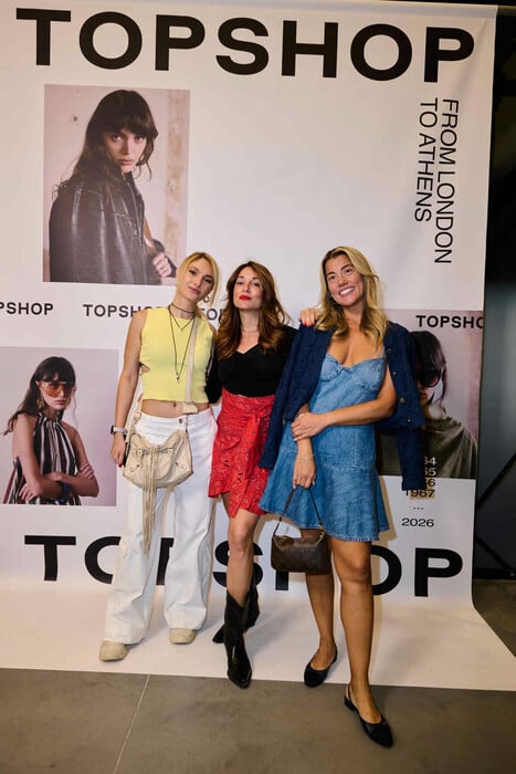 Η TOPSHOP γιορτάζει την επιστροφή της στην Ελλάδα με ένα launch event στην Αθήνα