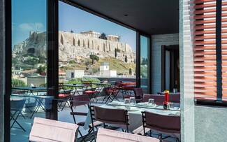 Modern Rooftop Dining
