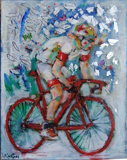 Τα πολύχρωμα ποδήλατα του Απόστολου Λάβδα στις Σπέτσες