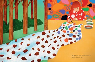Η Yayoi Kusama έγινε ηρωίδα των κόμικ