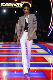 Η Zendaya και η Grace Jones στην πασαρέλα του Tommy Hilfiger