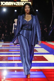 Η Zendaya και η Grace Jones στην πασαρέλα του Tommy Hilfiger