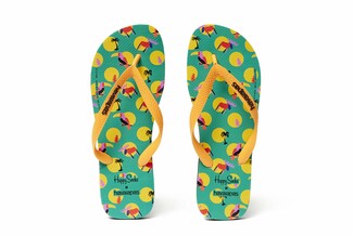 H Havaianas και η Happy Socks συνεργάστηκαν για να κρατήσουν το καλοκαίρι ζωντανό όλο το χρόνο