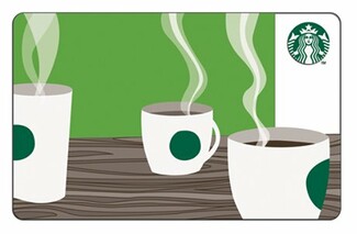 Κερδίστε 10 κάρτες Starbucks με 5 ροφήματα