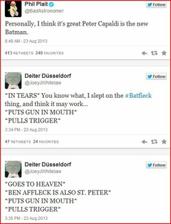Τα 50+ πιο αστεία tweet σχετικά με την επιλογή του Ben Affleck στο ρόλο του Batman