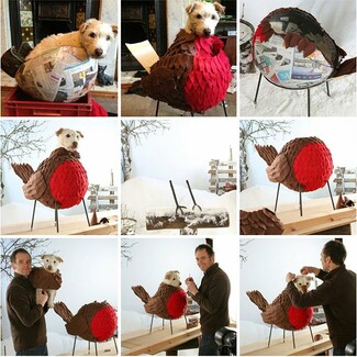 Κάθε Χριστούγεννα ένας φωτογράφος μεταμορφώνει τον σκύλο του σε διαφορετικό ζώο