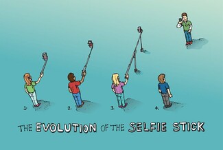 Το καλύτερο βιντεάκι για τη μόδα των selfie sticks