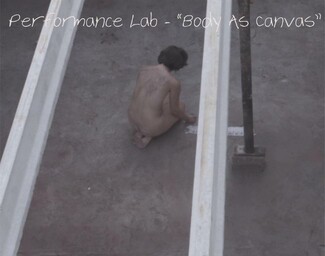 «body as canvas»: Ένα online σεμινάριο performance με τη Ραφίκα Σαουίς