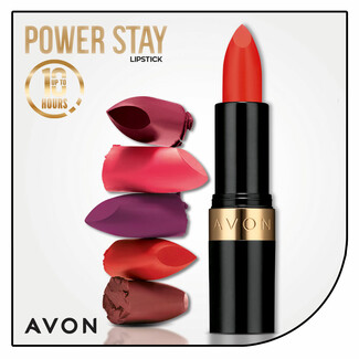 Το νέο κραγιόν Power Stay της Avon έχει μοναδική σύνθεση μακράς διαρκείας και ανάλαφρη αίσθηση