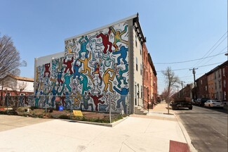 Μια τοιχογραφία του Κιθ Χάρινγκ