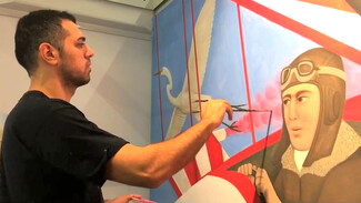 Το νέο mural του Φίκου απέναντι από ένα μπορντέλο στη Λευκωσία