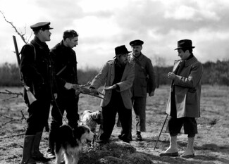 hunting scene the rules of the game
