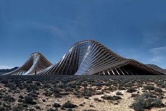 «Solar Mountain»: Μια μόνιμη εγκατάσταση τέχνης που θα τροφοδοτεί με ηλεκτρική ενέργεια φεστιβάλ στη Νεβάδα