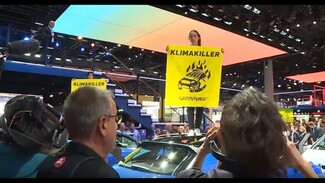Διεθνή Εκθεση Αυτοκινήτου της Φρανκφούρτης greenpeace