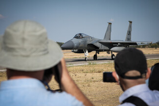 Athens Flying Week: Εικόνες από την επίδειξη rafale