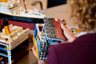 Η Lego παρουσιάζει τον δικό της Τιτανικό - Το μεγαλύτερο σετ κατασκευής με 9,090 τουβλάκια 