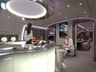 H Lufthansa φτιάχνει VIP αεροσκάφος, ιδανικό για πάρτι - Με κλαμπ, γκαράζ, βεράντα