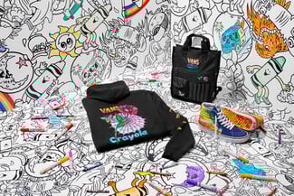 Η Vans και η Crayola γιορτάζουν μαζί τη δημιουργικότητα, με μια νέα πολύχρωμη capsule συλλογή