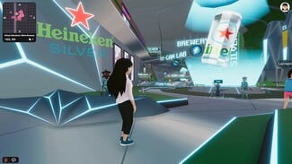 «Δοκιμάσαμε» τη νέα virtual μπίρα Heineken Silver στο ζυθοποιείο της Heineken στο metaverse