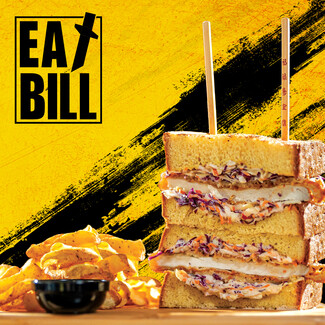 Το νέο Μπιφτεκόψωμο του Μήνα λέγεται EAT BILL και θα γίνει η απόλυτη επιλογή sando burger