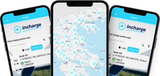 Το δίκτυο φόρτισης incharge μας ταξιδεύει σε όλη την Ελλάδα
