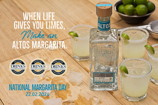 National Margarita Day: η Altos Tequila & το Del Maguey Single Village Mezcal γιορτάζουν το δημοφιλές κοκτέιλ 