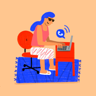 Το remote working έχει τη γλύκα του