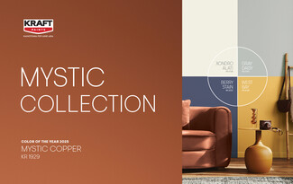 Mystic Copper: Tο Χρώμα της Χρονιάς από την KRAFT Paints για το 2025