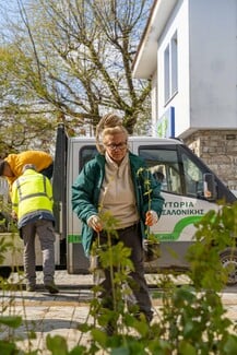 Δενδροφύτευση στον Δήμο Σιντικής 