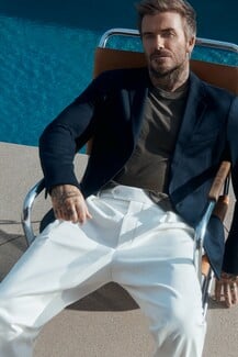 Το σχεδιαστικό ντεμπούτο του David Beckham με τη Boss