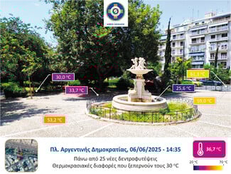 Smart & cool: Πώς η Αθήνα γίνεται μια δροσερή και «ευφυής» πόλη φέτος το καλοκαίρι