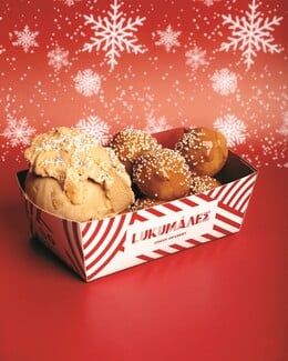 LUKUMÁΔΕΣ: Pop up χριστουγεννιάτικο μενού και ένα πρωινό πάρτι έκπληξη