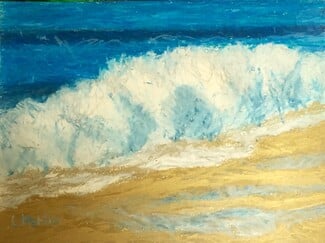 P I C T U R E S: Εικαστική έκθεση της Λίζα Μέρλιν - Βασιλάτου στη Δημοτική Πινακοθήκη Λέφα