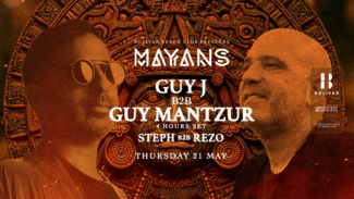 Guy J b2b Guy Mantzur, Shimza, Miss Monique έρχονται στο Bolivar Beach Club
