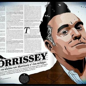 Όταν ο Morrissey μίλησε στη LIFO (οι φανς του απ' όλο τον κόσμο ευχήθηκαν να ήξεραν ελληνικά).