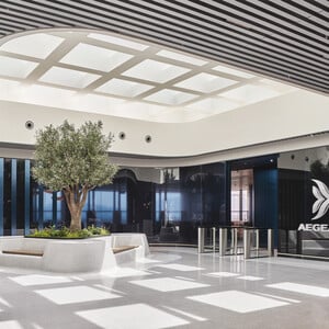 Το νέο business lounge της AEGEAN είναι μια design εμπειρία για κάθε ταξιδιώτη