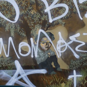 Το αριστούργημα της ελληνικής street art και ο ηλίθιος
